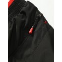 Men's Chinos Pocket Letter Breathable Sports Full Length Pants Office Going out Classic Athleisure Black Blue Micro-elastic / Elasticity