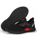 Men's Sneakers Hand Stitching Safety Shoes Work Sneakers Chinoiserie Office & Career Safety Shoes Velvet Mesh Booties / Ankle Boots C9155-Lightweight and comfortable Spring Summer