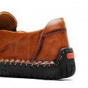 Men's Loafers & Slip-Ons Comfort Loafers Summer Loafers British Preppy Daily Outdoor Walking Shoes Nappa Leather Light Brown Dark Brown Black Fall Winter Spring