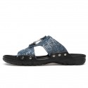 Men's Sandals Slippers & Flip-Flops Comfort Shoes Casual Beach Daily Outdoor Leather White Black Brown Spring Summer