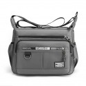 Men's Unisex Messenger Bag Oxford Cloth Zipper Solid Color Daily Office & Career