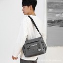 Men's Unisex Messenger Bag Oxford Cloth Zipper Solid Color Daily Office & Career