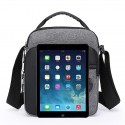 Men's Unisex Messenger Bag Oxford Cloth Solid Color Daily Office & Career