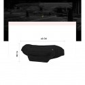 Unisex Bags Oxford Cloth Fanny Pack Zipper Cartoon Halloween Going out Outdoor Bum Bag Milky White