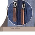 Men's Retro Canvas Bag Sling Shoulder Bag Canvas Zipper Plain Daily Going out Wine Black Gray Army Green